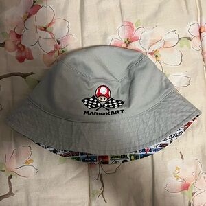 MarioKart Super Mario Boys Reversible Bucket Hat One Size Youth